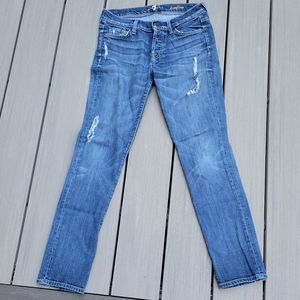7 for all Mankind size 25 blue jeans